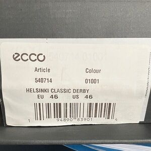 Ecco Helsinki Derby Shoes in Black